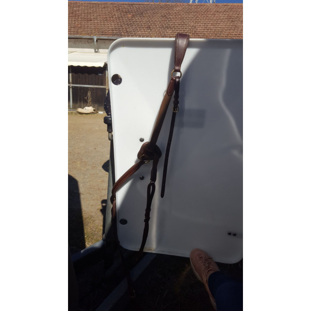 Collier de Chasse marron à 5 points