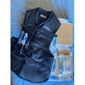 Airbag Helite S Adulte NEUF +3cartouches 60 cc