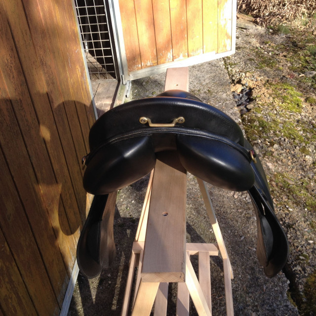 selle Eric Thomas noire taille 16,5