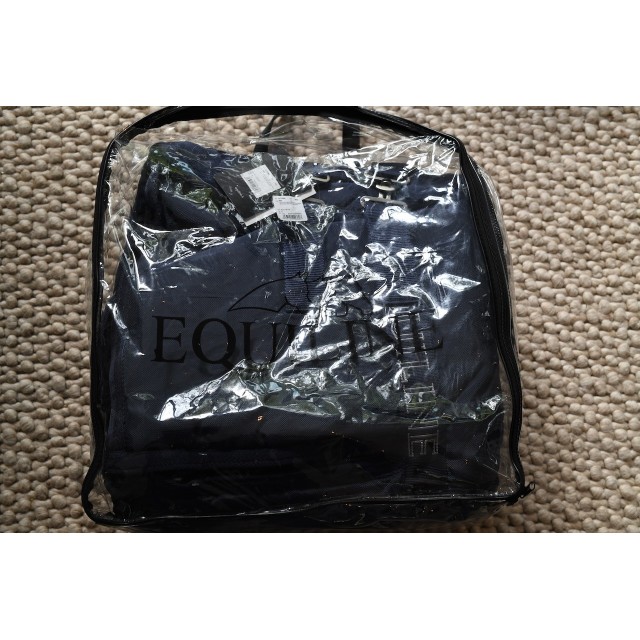 Couverture Navy Equiline Medium Rayner 200gr