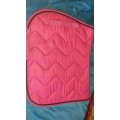 Tapis de selle chabraque Rose Flashy