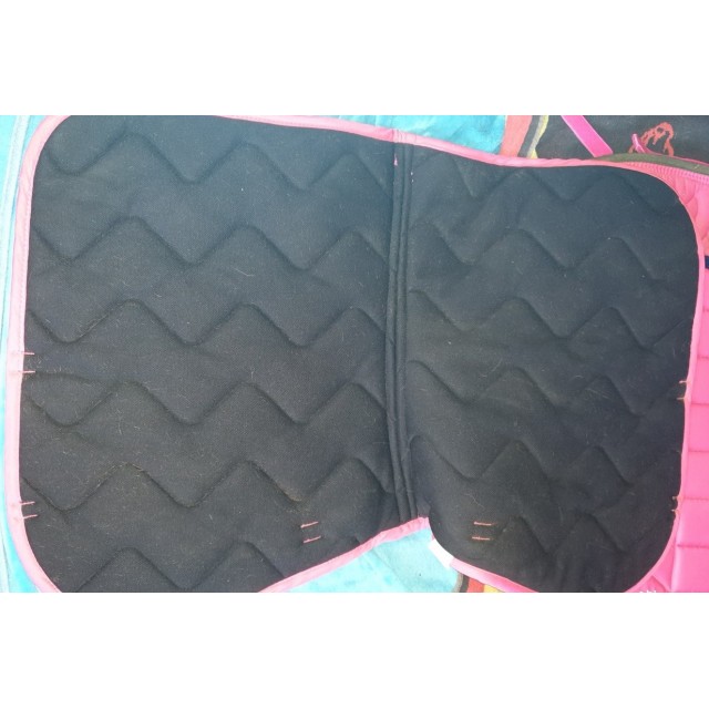 Tapis de selle chabraque Rose Flashy