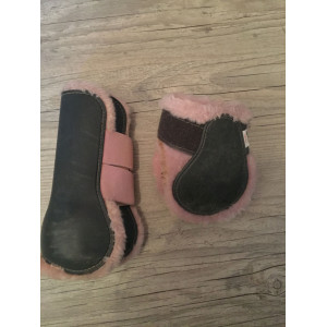 Guêtres + protèges boulets poney