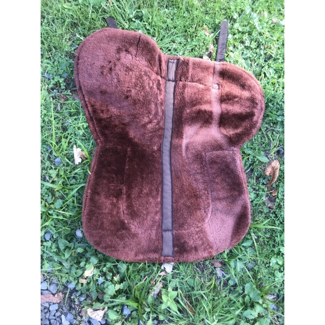 amortisseur selle couleur bordeaux / marron