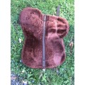 amortisseur selle couleur bordeaux / marron