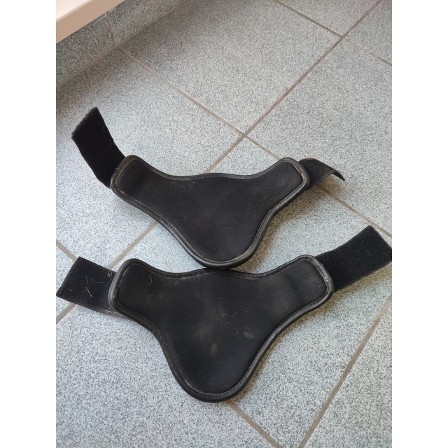 Protège-boulets cuir noir Performance taille 2