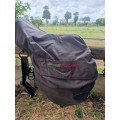 Selle Erreplus JF doublé 18'' cacao En cuir doublé