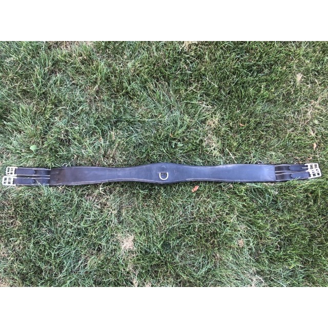 Sangle cuir noire 135