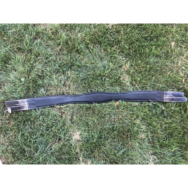 Sangle cuir noire 135