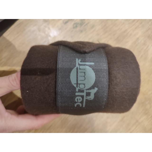 Bandes de polo jumptec brunes 3 m