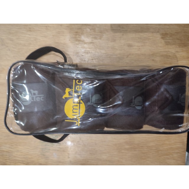 Bandes de polo jumptec brunes 3 m