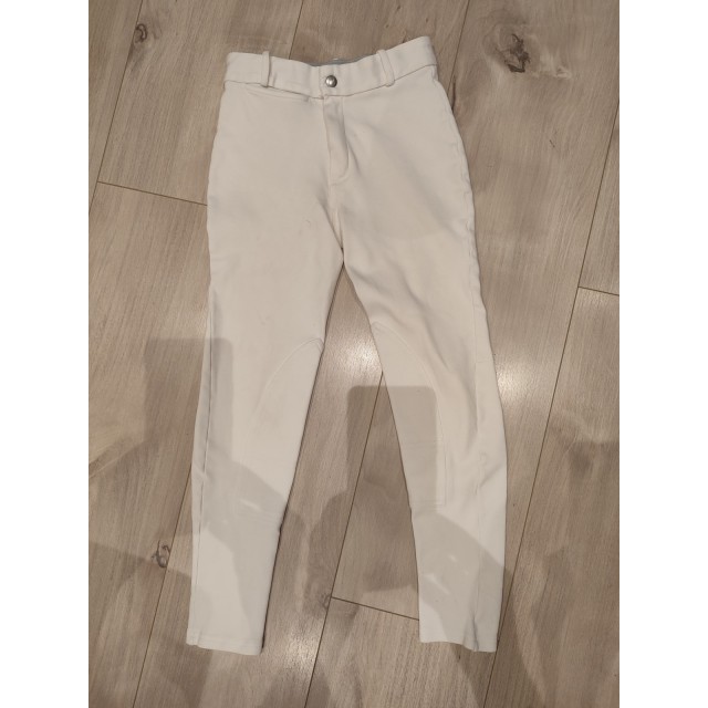 Pantalon de concours blanc T12 ans