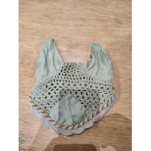 Bonnet poney vert pale