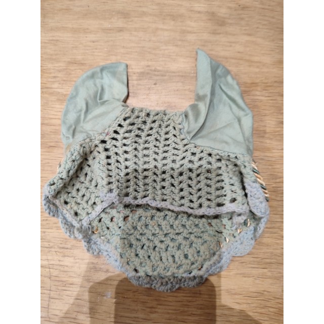 Bonnet poney vert pale