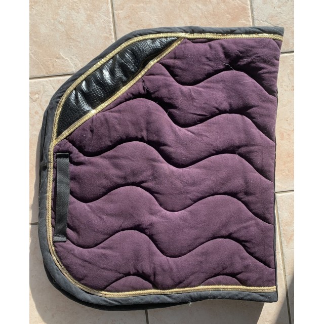 Tapis La Boite à Tapis prune / noir / doré