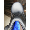 Selle de dressage cwd 17,5 pouces