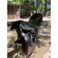 Selle de dressage Passier modèle Grand Gilbert avec etriers et sangle