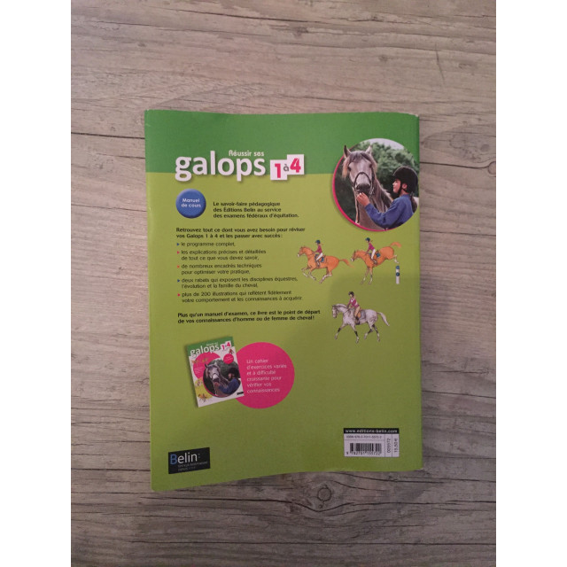 Livre galops 1 à 4