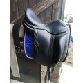Selle de dressage cwd 17,5 pouces