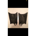Mini-chaps équitation adulte Classic 100 Fouganza synthétique noir