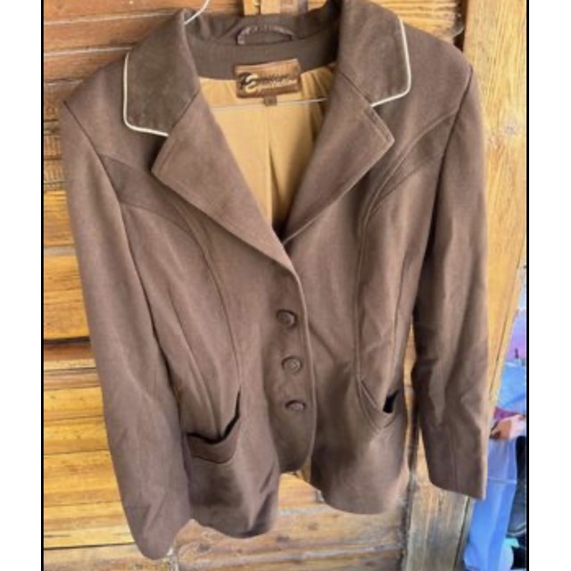 Veste de concours marron