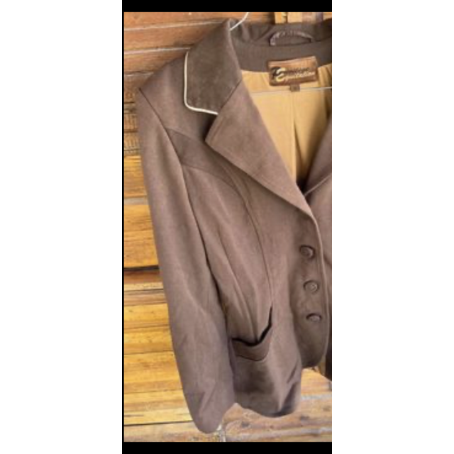 Veste de concours marron