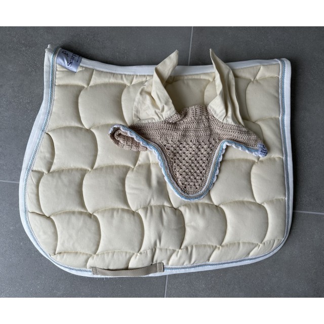 Ensemble Scarpati beige neuf