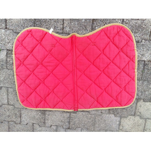 tapis de selle cerise