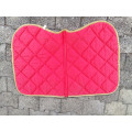 tapis de selle cerise