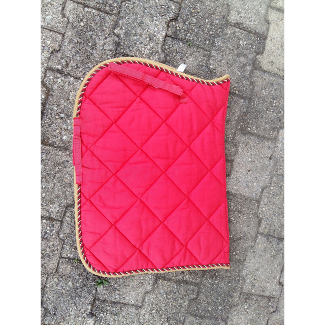 tapis de selle cerise
