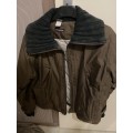 Blouson marron Fouganza