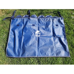 Rideau tenture porte de box