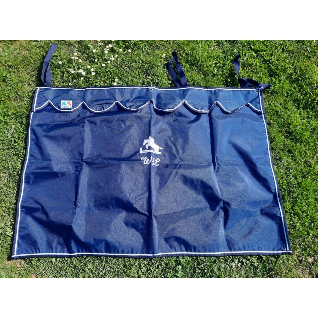 Rideau tenture porte de box