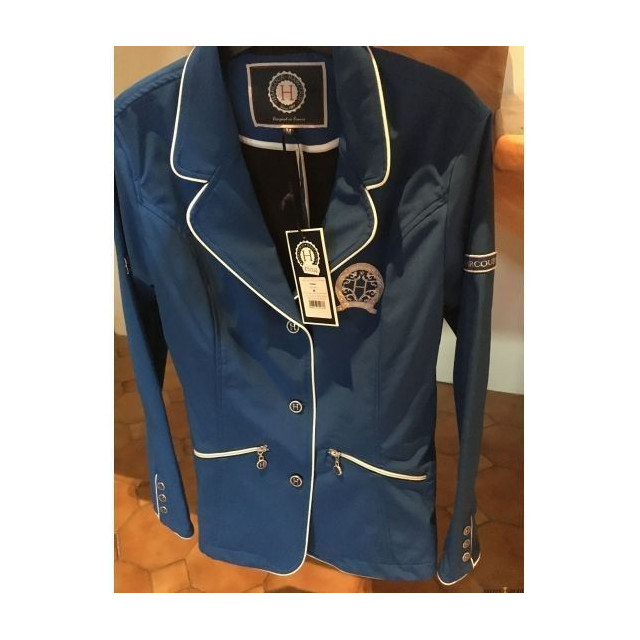 Veste de concours Hacour Chiara bleu roi taille 38