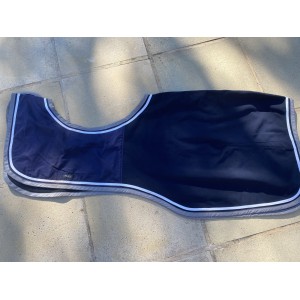 COUVRE REIN PADDOCK - Polaire bleu marine