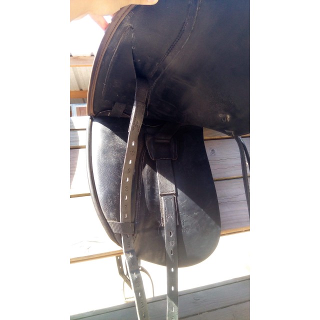Selle prestige dressage noire