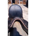Selle prestige dressage noire