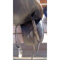 Selle prestige dressage noire