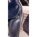 Selle prestige dressage noire