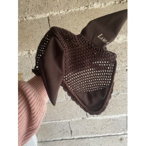 Ensemble tapis et bonnet taille cheval