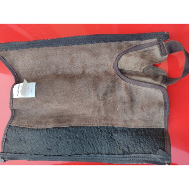 Mini-chaps en cuir