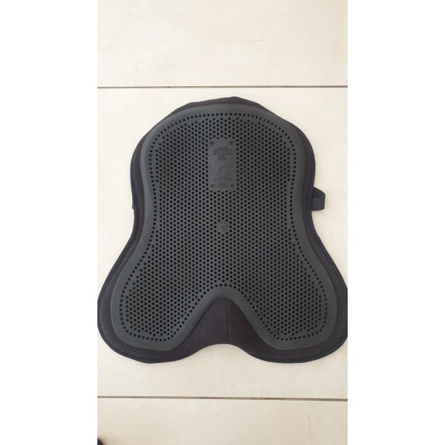 Dessus de selle gel taille L noir