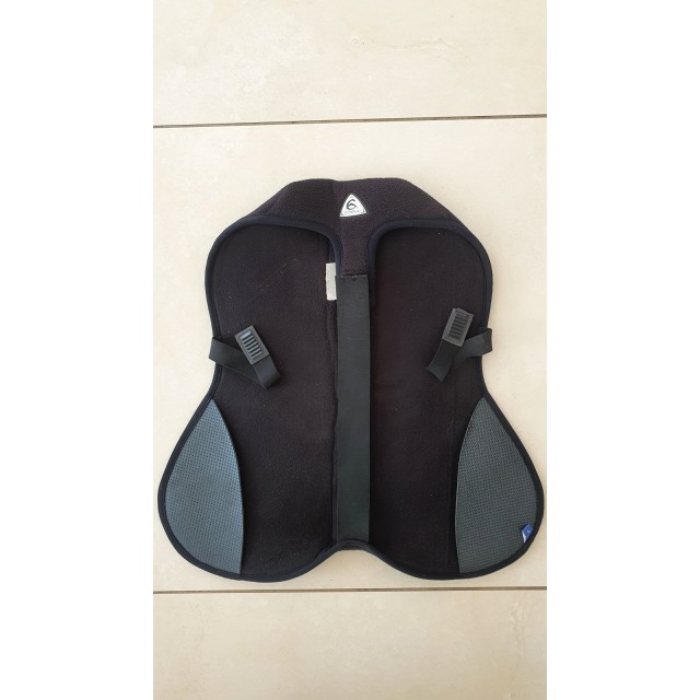 Dessus de selle gel taille L noir