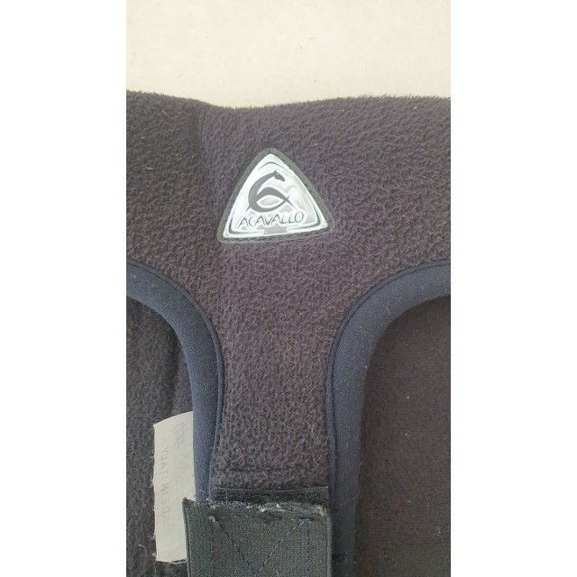Dessus de selle gel taille L noir