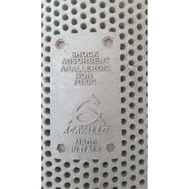 Dessus de selle gel taille L noir