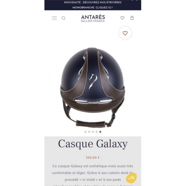 Bombe antares coque s taille 56