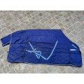 Couverture de box Horseware + couvre-cou - Marine - T. 6'0"