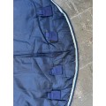 Couverture de box Horseware + couvre-cou - Marine - T. 6'0"