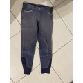 Pantalon équithème bleu marine