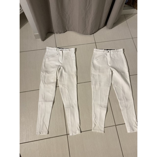 Pantalons blanc de concours